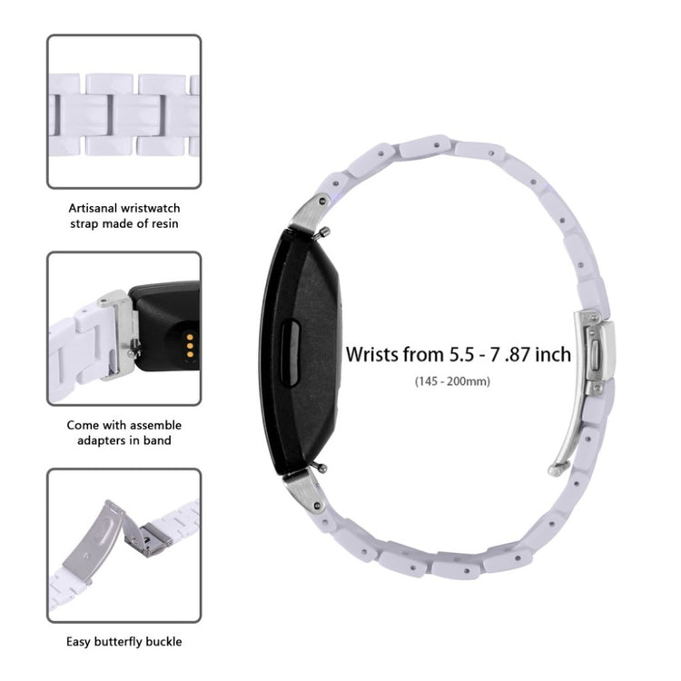 Super fint Fitbit Inspire 2  Rem - Hvid#serie_3