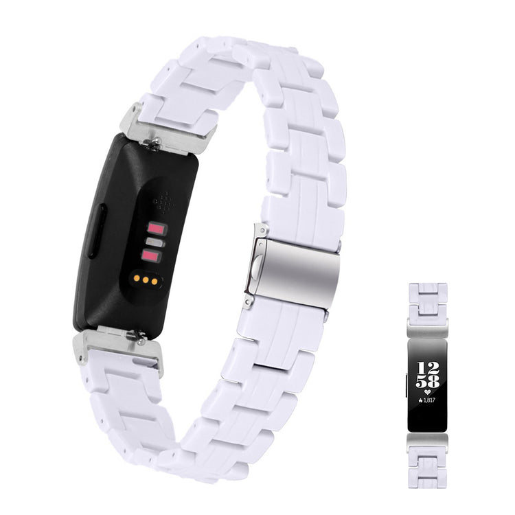 Super fint Fitbit Inspire 2  Rem - Hvid#serie_3