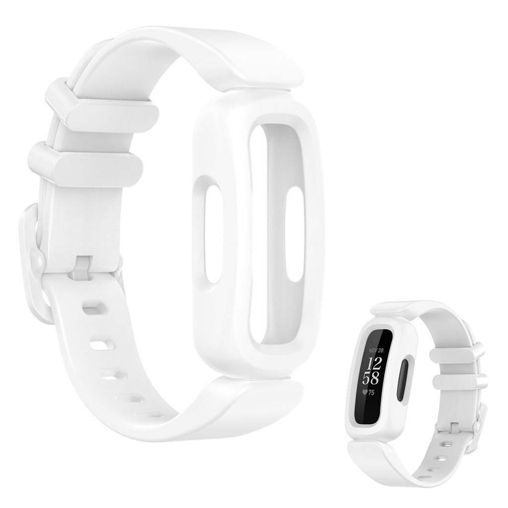 Fitbit Ace 3 / Inspire 2 integrated watch band - White#serie_1