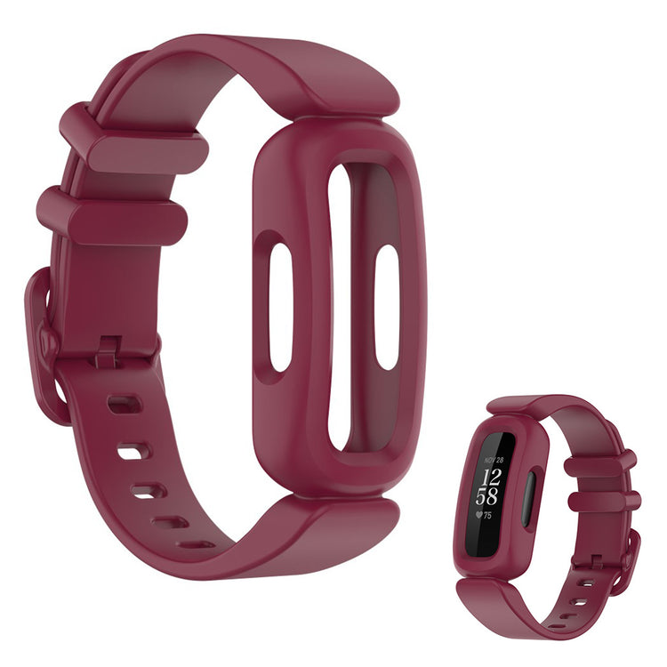Fitbit Ace 3 / Inspire 2 integrated watch band - Wine Red#serie_5