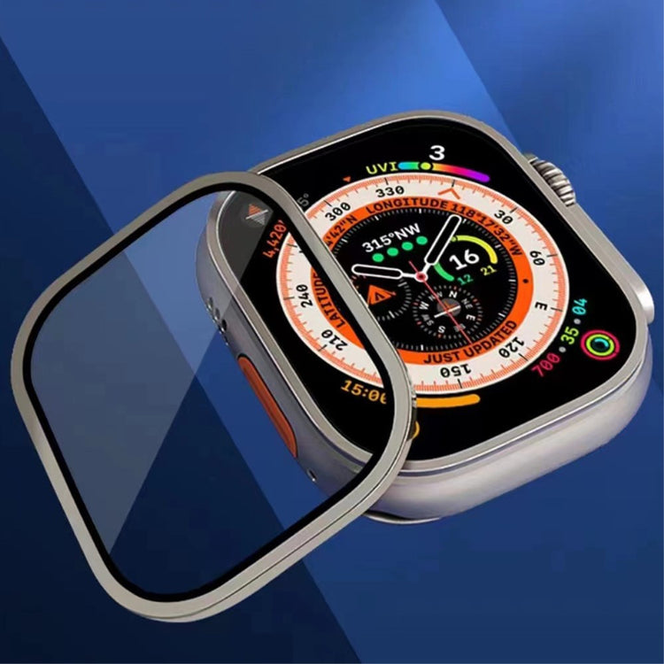 Vildt Fint Universal Cover med Skærmbeskytter i Metal og Glas passer til Apple Watch Ultra 2 / Apple Watch Ultra - Guld#serie_6