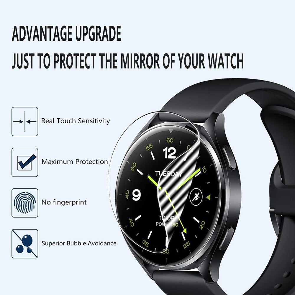 Xiaomi Watch 2 Silicone HD Screen Protector - Transparent#serie_795