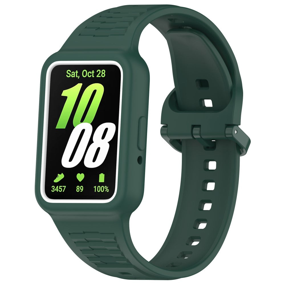 Huawei band 9 / 8 / 7 Integrated Silicone Strap Watch Case Replacement Wrist band  - Midnight Green#serie_2