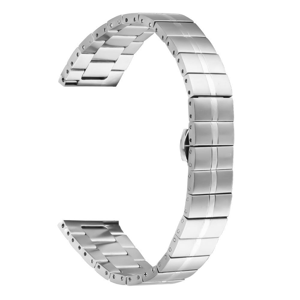 Huami Amazfit Bip 1S Stylish Stainless Steel Watch Strap Replacement Wrist Band - Silver#serie_005