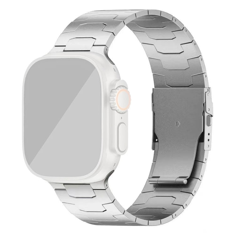 Apple Watch Series 49mm - 45mm - 44mm - 42mm Titanium Alloy 26mm Band - Silver#serie_2