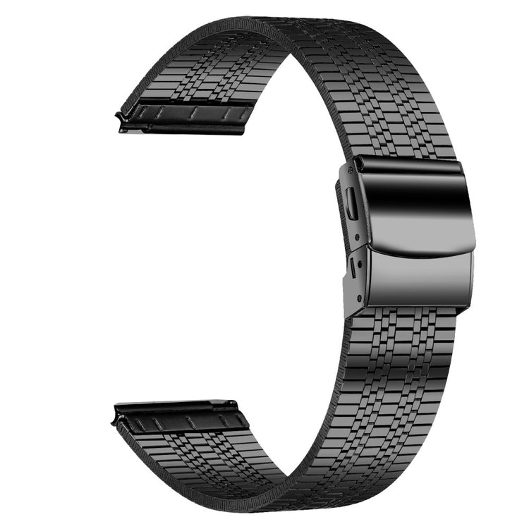 Garmin Vivomove 3 / GarminMove 3 Stainless Steel 20mm Watch Strap Replacement Wrist Band - Black#serie_2