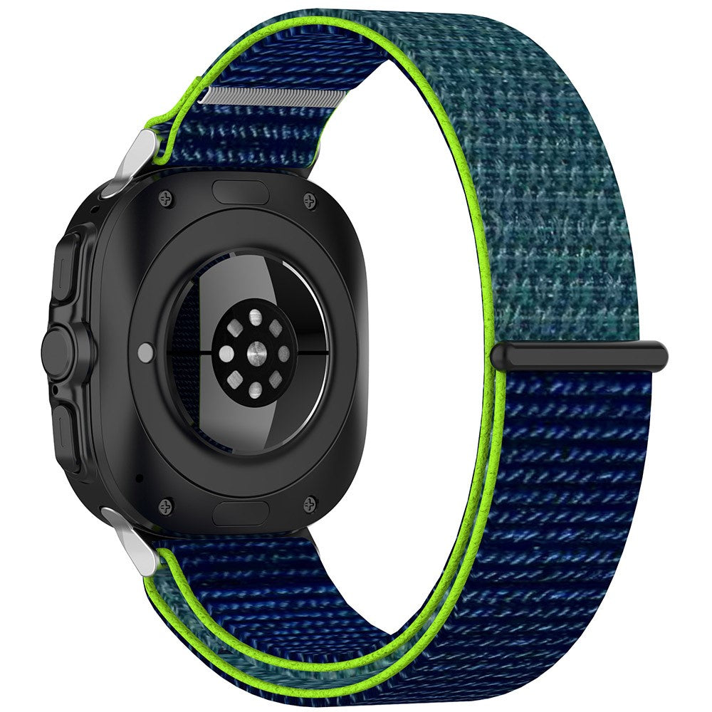 Samsung Galaxy Watch Ultra 47mm Nylon Watch Strap Adjustable Wrist Band Replacement - Lime#serie_8