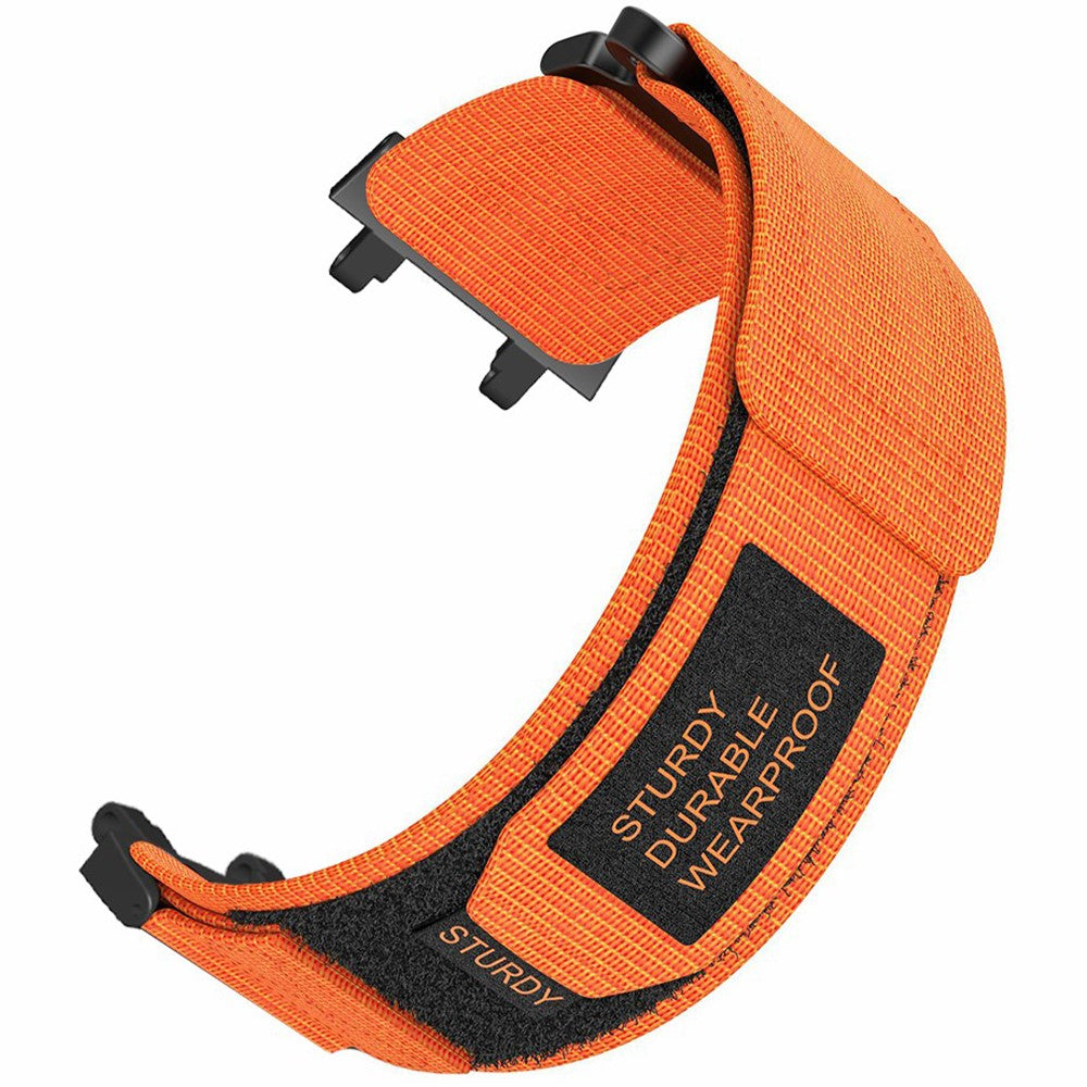 Huami Amazfit T-Rex 2 Replacement Strap Outdoor Magic Tape Nylon Watch Band - Orange#serie_1