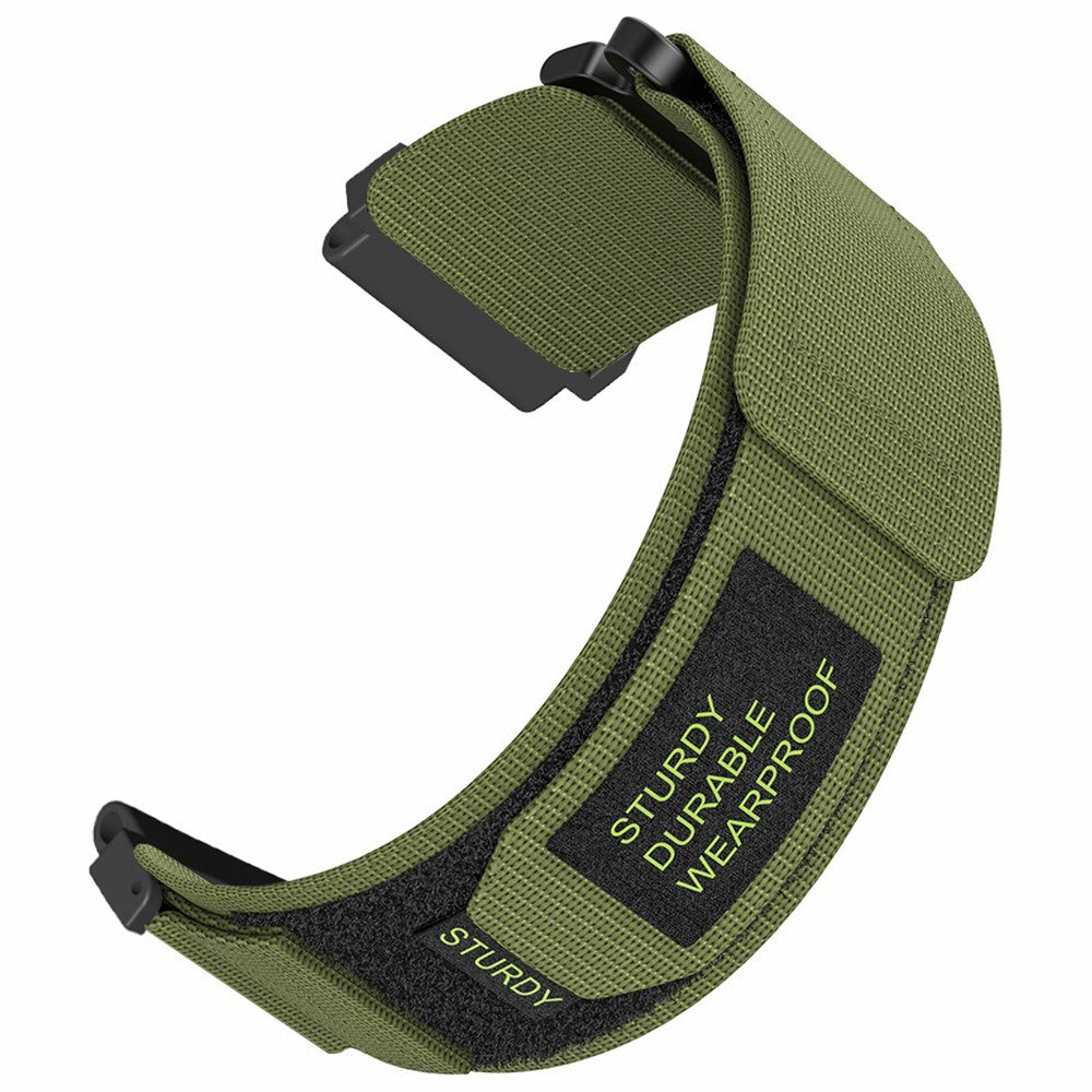 Huami Amazfit T-Rex Ultra Outdoor Sports Nylon Wrist Band Magic Tape Design Watch Strap - Army Green#serie_4