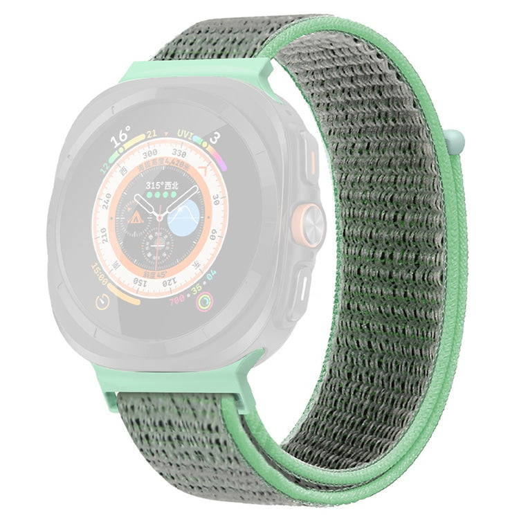 KALEBOL Samsung Galaxy Watch Ultra 47mm Adjustable Braided Nylon Band Replacement Wrist Strap - Aquamarine#serie_1