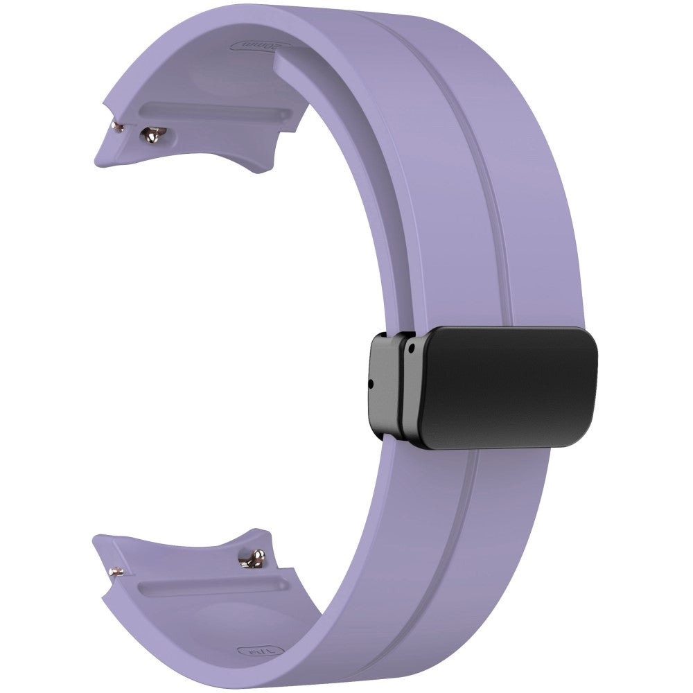 KALEBOL Samsung Galaxy Watch 20mm Silicone Watch Strap Magnetic Buckle - Purple#serie_5