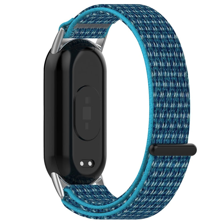 Xiaomi Mi Band 9 NFC / 9 / Smart Band 8 NFC / 8 Nylon Wrist Strap Bracelet Band with Magic Tape - Blue#serie_5