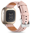 Niezwykle Słodki Fitbit Versa 3 / Fitbit Sense Skóra Naturalna Pasek