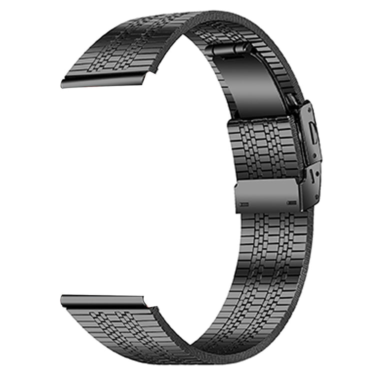 Huami Amazfit Stratos Watch Band Stainless Steel Replacement Strap Bracelet - Black#serie_002