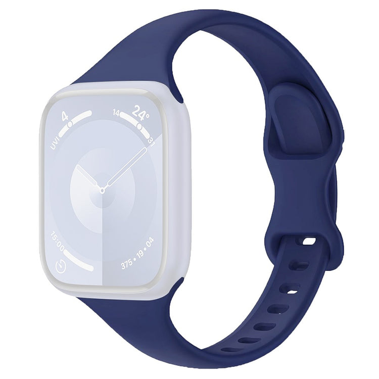 Apple Watch Series 49mm - 45mm - 44mm - 42mm Silicone Watch Band - Dark Blue#serie_9