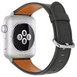 Stylowy Apple Smartwatch Skóra Naturalna Uniwersalne Pasek