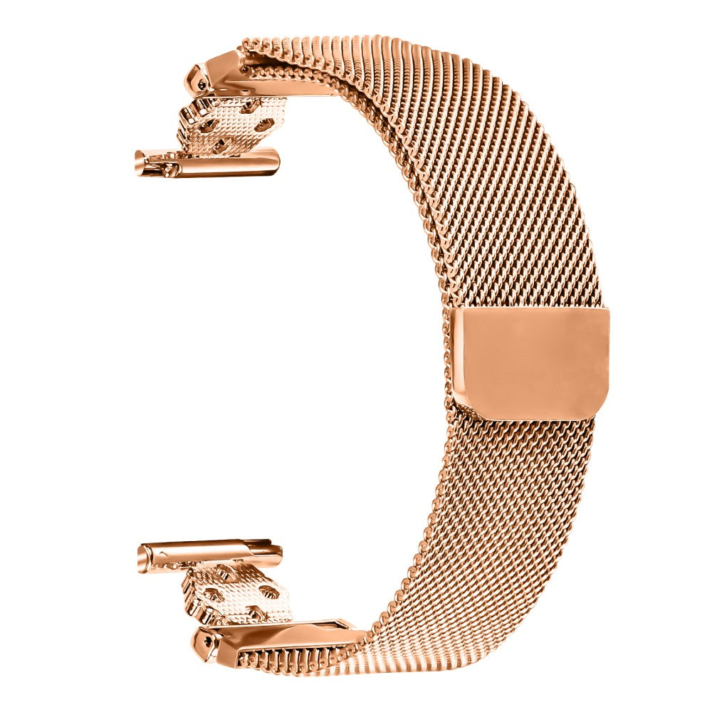 Garmin Vivoactive 3 Music / Vivoactive 3 Milanese Band Flower Stainless Steel Magnetic Mesh Watch Strap - Rose Gold#serie_2