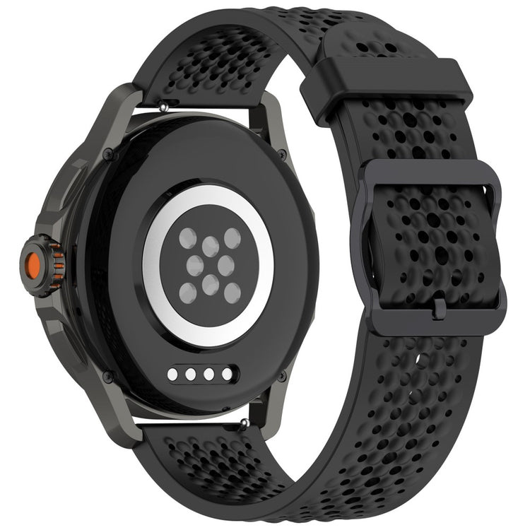 Xiaomi Watch S4 Sport Silicone 22mm Multiple Holes Breathable Watch Strap - Black#serie_1