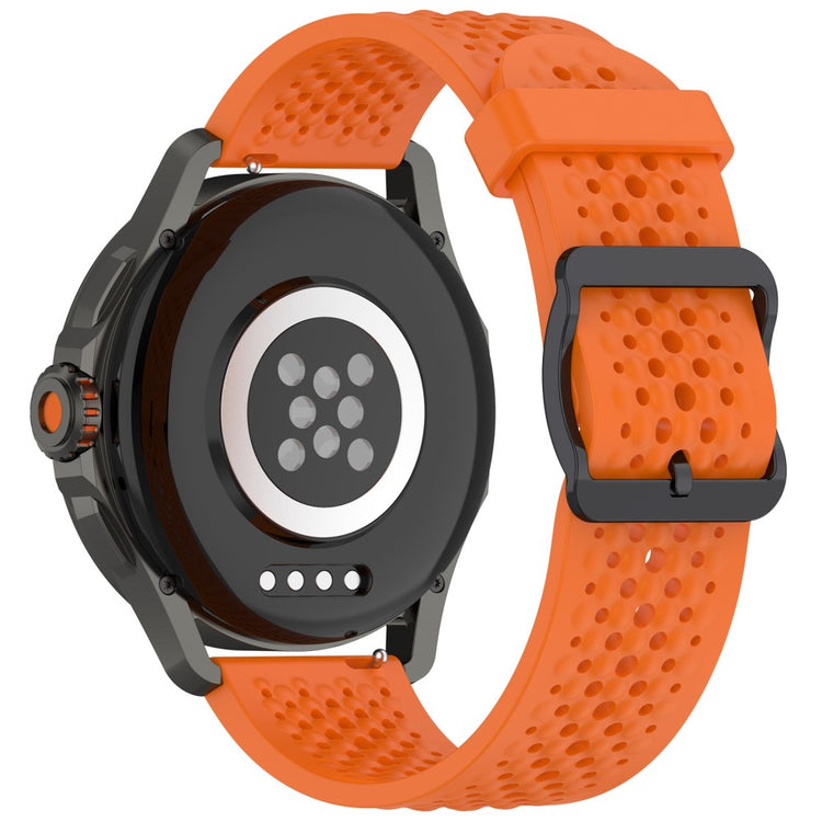 Xiaomi Watch S4 Sport Silicone 22mm Multiple Holes Breathable Watch Strap - Orange#serie_3