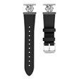 Niesamowicie Odporny Garmin Forerunner 55 / Garmin Venu Skóra Naturalna I Metal Pasek