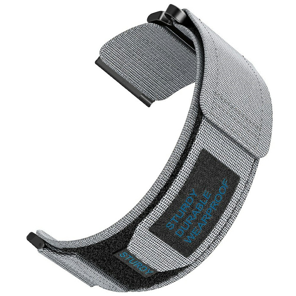 Suunto 9 / 7 / Spartan Sport Wrist HR Baro Nylon Watch Band 24mm Loop Fastener Strap - Grey#serie_3