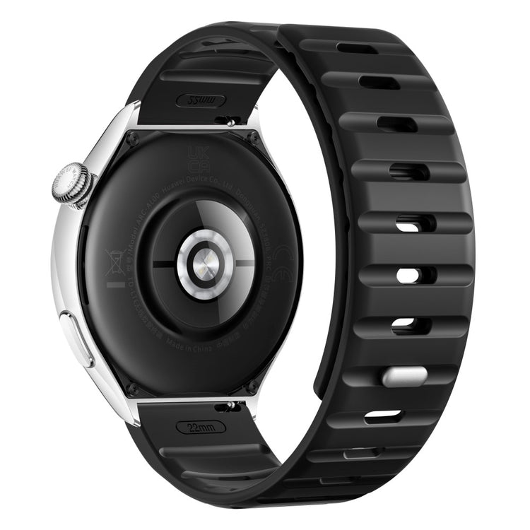 22mm Magnetic Strap Xiaomi Watch S4 Sport / Redmi Watch 5 Active Silicone Watch Band - Black#serie_2