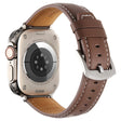 Stylowy Apple Smartwatch Skóra Naturalna Uniwersalne Pasek