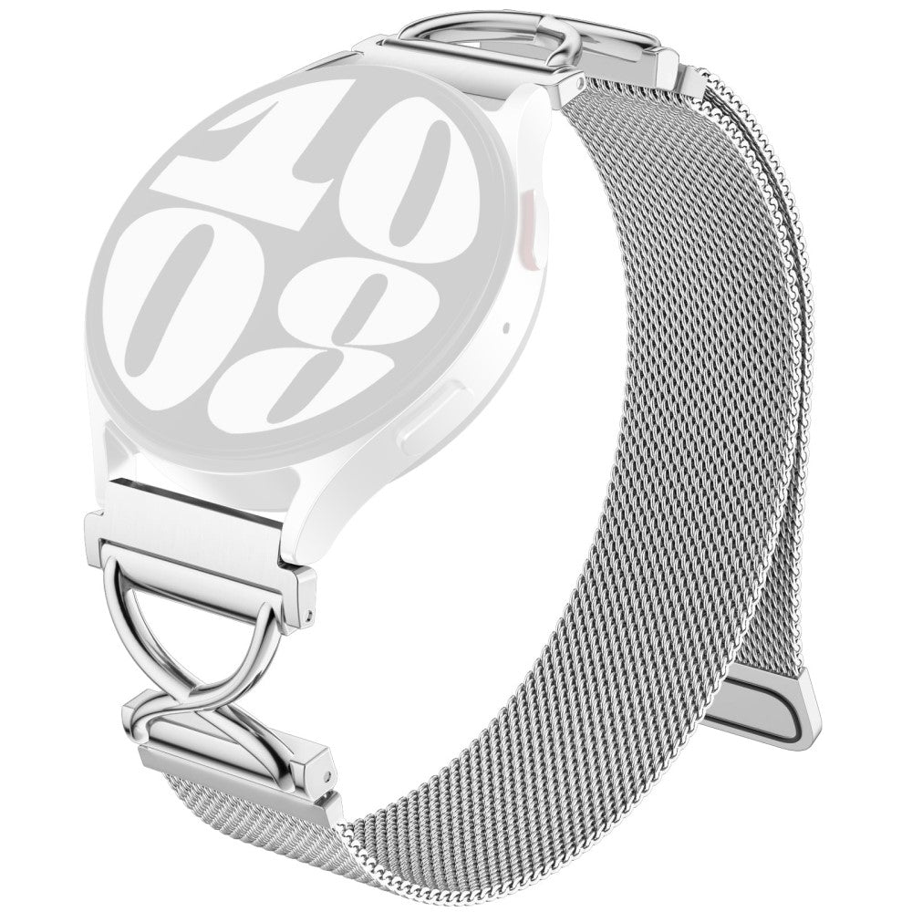 Huawei Watch GT 2 42mm Watch Band Magnetic Stainless Steel Milanese Strap with X-Shaped Connector - Silver#serie_1