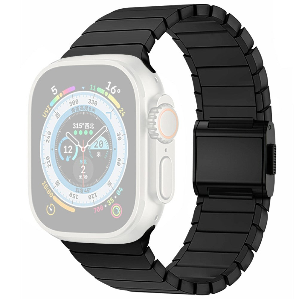 Watch Band Apple Watch Series 10 46mm Replacement Titanium Strap - Black#serie_1