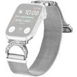 Absolutnie Wytrzymały Apple Smartwatch Metal I Stras Uniwersalne Pasek