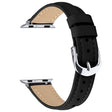 Super Stylowy Apple Smartwatch Skóra Naturalna Uniwersalne Pasek