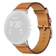 Niesamowicie Słodki Google Pixel Watch 3 41mm / Google Pixel Watch 2 Skóra Naturalna Uniwersalne Pasek