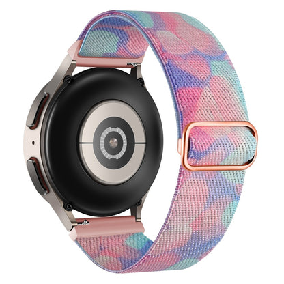 Patterned Nylon Watch Band for Coros Apex Pro / Apex 46mm - Aqueous Fluid Design#serie_8