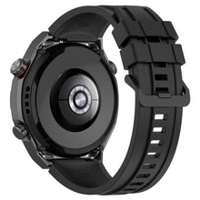 Silicone Watch Band for Huawei Watch Ultimate - Black#serie_1