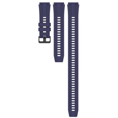 Superflot Metal Og Silikone Universal Rem passer til Smartwatch - Blå#serie_2