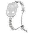 Mega Elegancki Apple Smartwatch Metal I Stras Uniwersalne Pasek