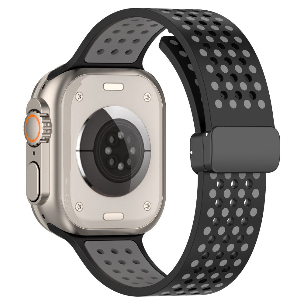 Meget Fantastisk Silikone Universal Rem passer til Apple Smartwatch - Sort#serie_7