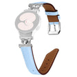 Elegancki Samsung Smartwatch Skóra Naturalna I Stras Uniwersalne Pasek