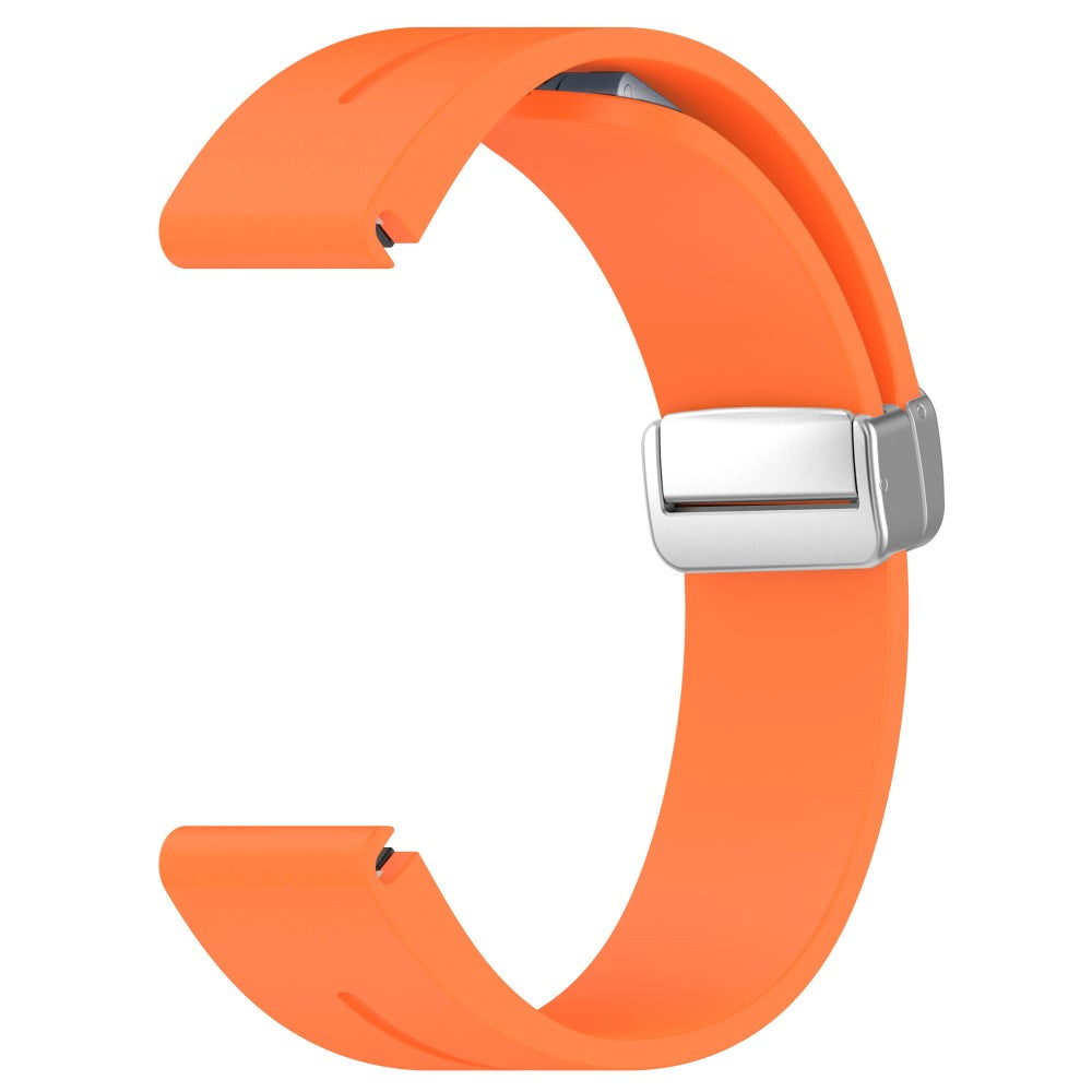 Fortrinligt Silikone Universal Rem passer til Smartwatch - Orange#serie_4