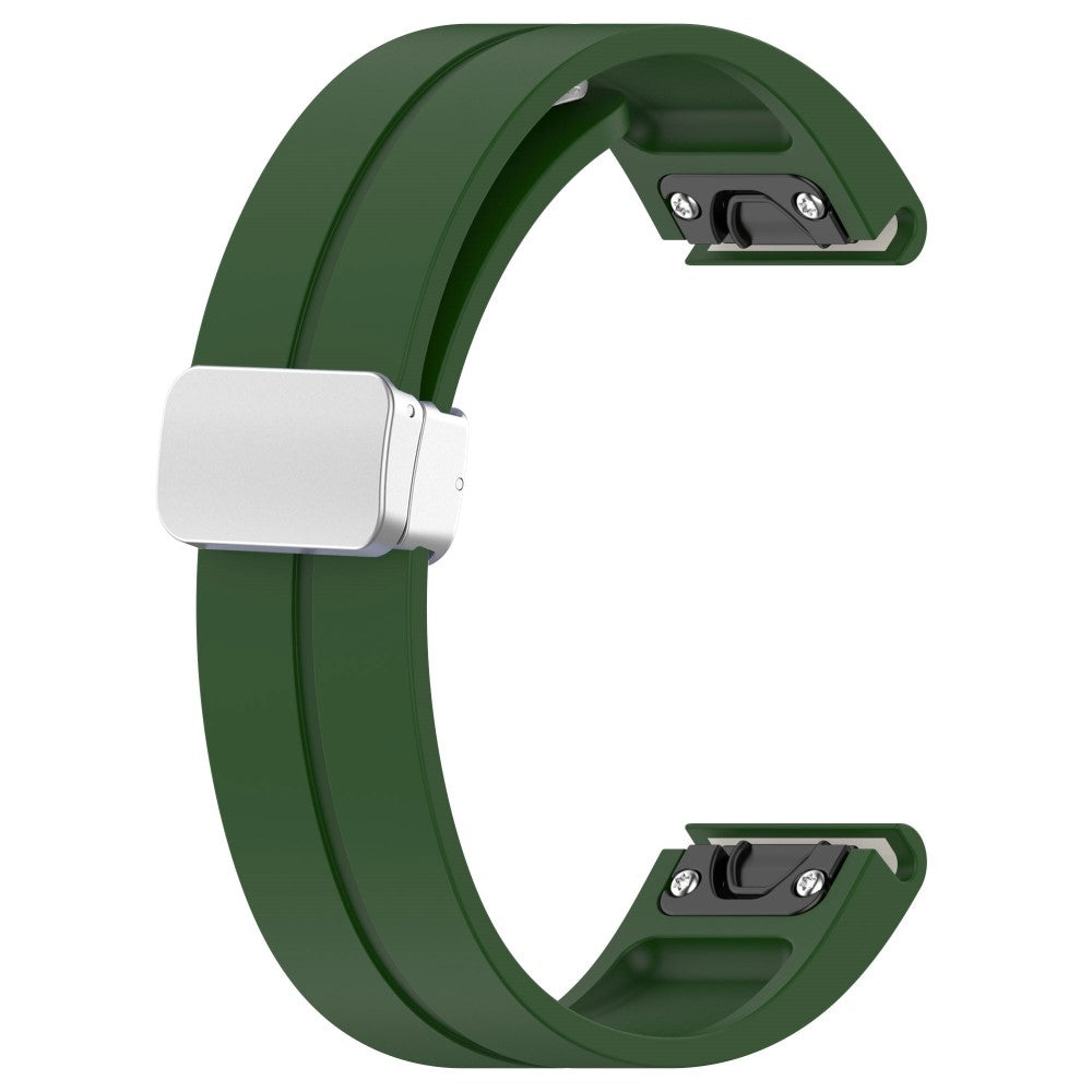 Fortrinligt Silikone Universal Rem passer til Smartwatch - Grøn#serie_9