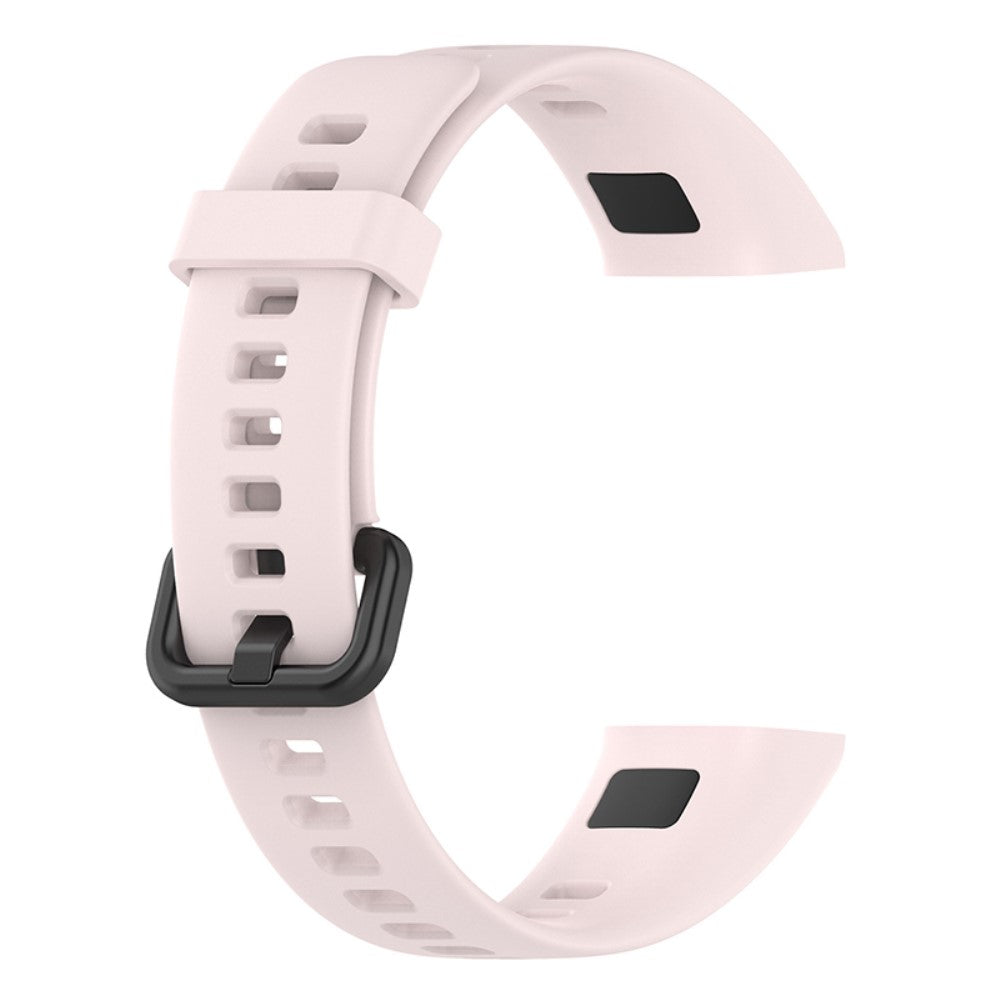Vildt Slidstærk Silikone Rem passer til Huawei Watch 4 - Pink#serie_10
