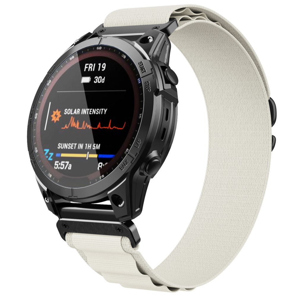 Stilren Nylon Universal Rem passer til Smartwatch - Orange#serie_3