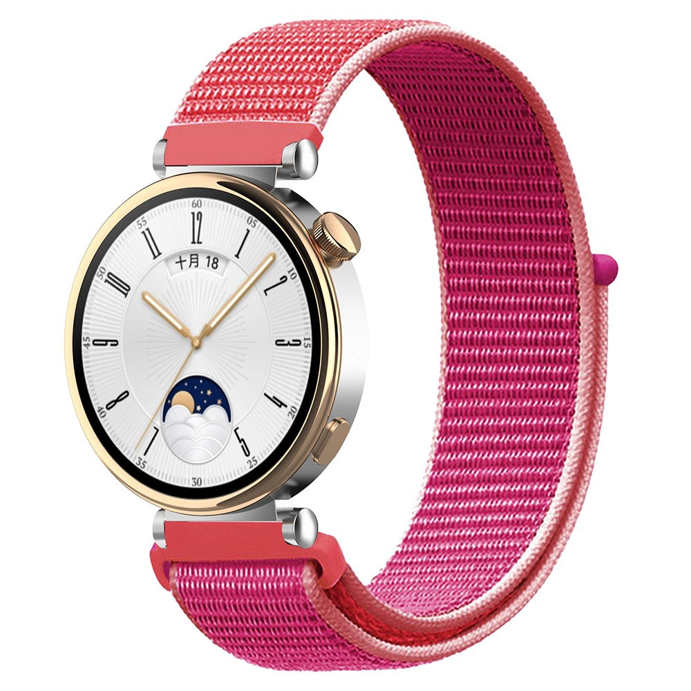 Vildt Elegant Nylon Universal Rem passer til Smartwatch - Rød#serie_23