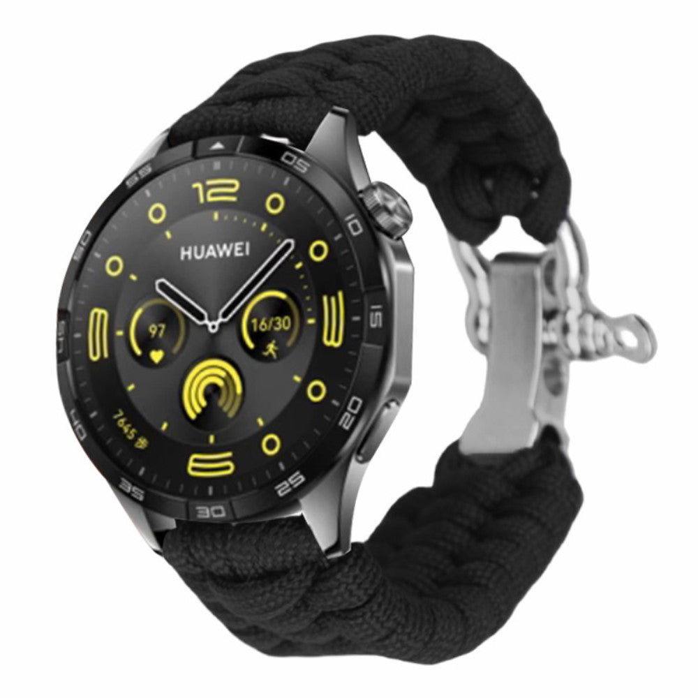 Vildt Cool Nylon Universal Rem passer til Smartwatch - Sort#serie_3