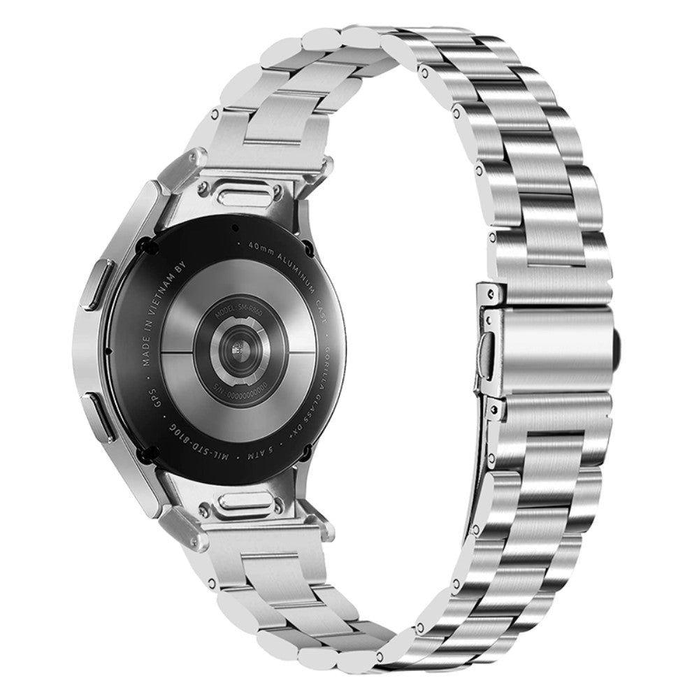 Vildt Elegant Metal Universal Rem passer til Samsung Smartwatch - Sølv#serie_074