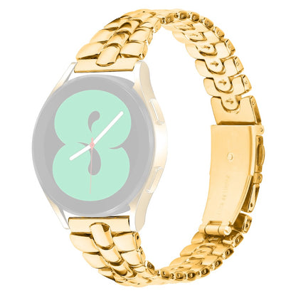 Stilfuld Metal Rem passer til Garmin Vivomove / Garmin Vivomove HR - Guld#serie_3