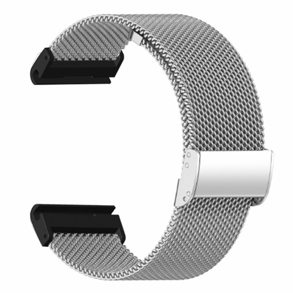 Mega Cool Metal Universal Rem passer til Smartwatch - Sølv#serie_2