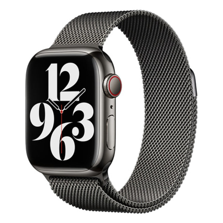 Stilren Metal Universal Rem passer til Apple Smartwatch - Sort#serie_1