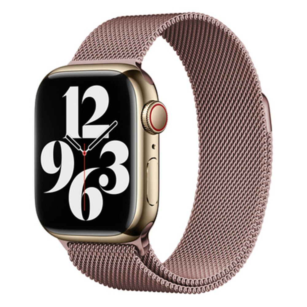 Stilren Metal Universal Rem passer til Apple Smartwatch - Pink#serie_9