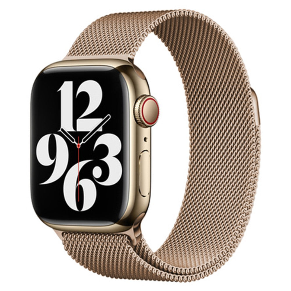 Vildt Rart Metal Universal Rem passer til Apple Smartwatch - Guld#serie_5